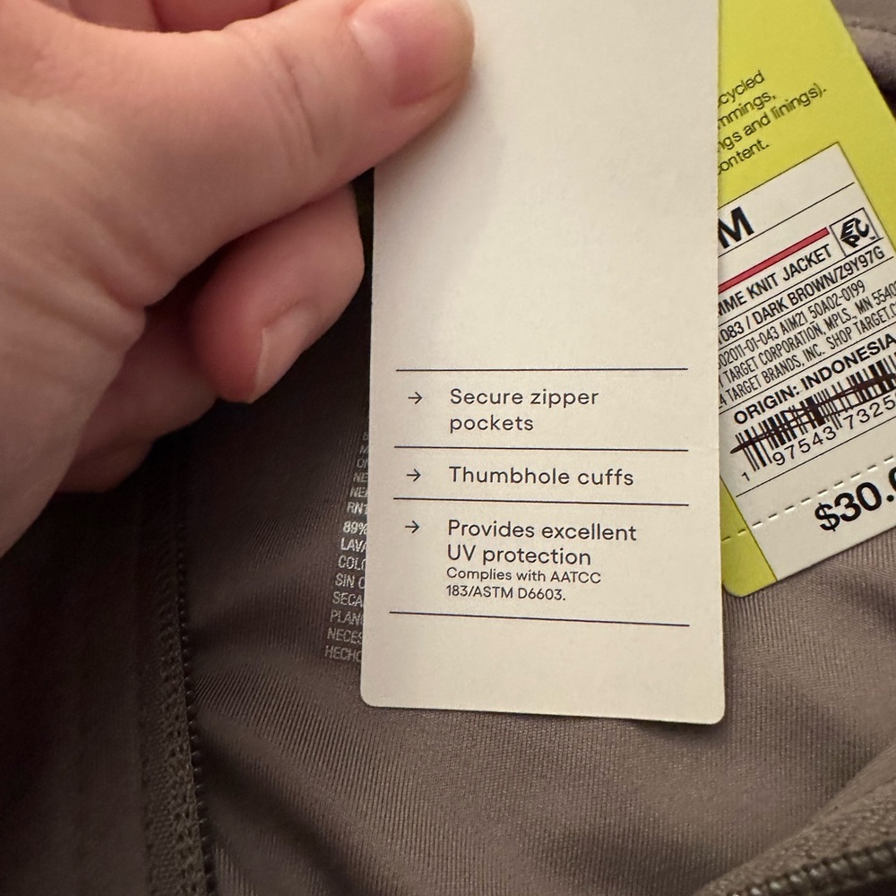 All in Motion Women's Utility Jacket - Dark Brown - Picture 3 of 5